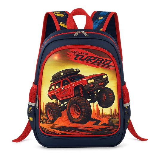 Monster Blaze Backpack Rugged Design for School & Adventure