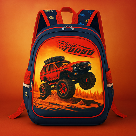Monster Blaze Backpack Rugged Design for School & Adventure