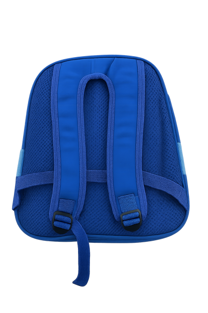 Ultraman Hero Kids Backpack, Bold Blue School Bag with Superhero Print